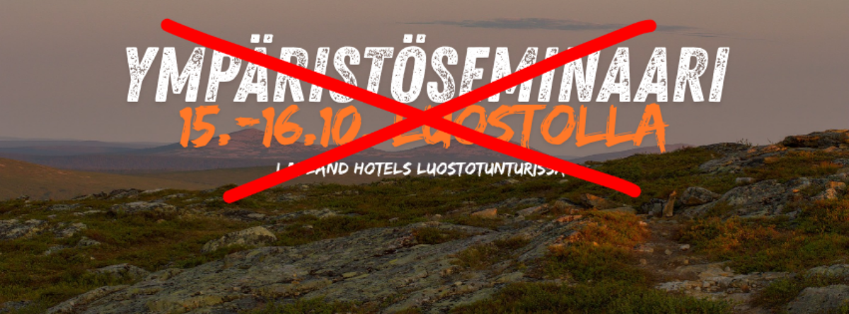 Ympäristöseminaari 2026 peruttu!